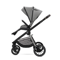Carrozzina combinata BIANCA 2in1 con cestino estivo GREY